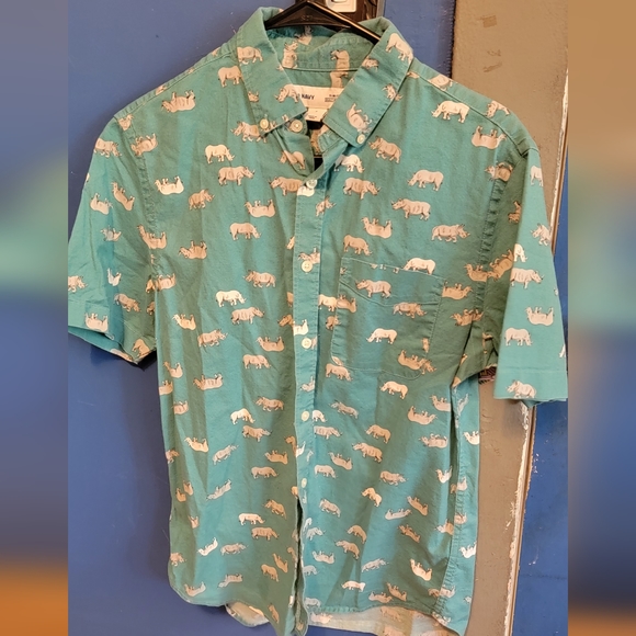 Old Navy Other - Old Navy mint button down shirt